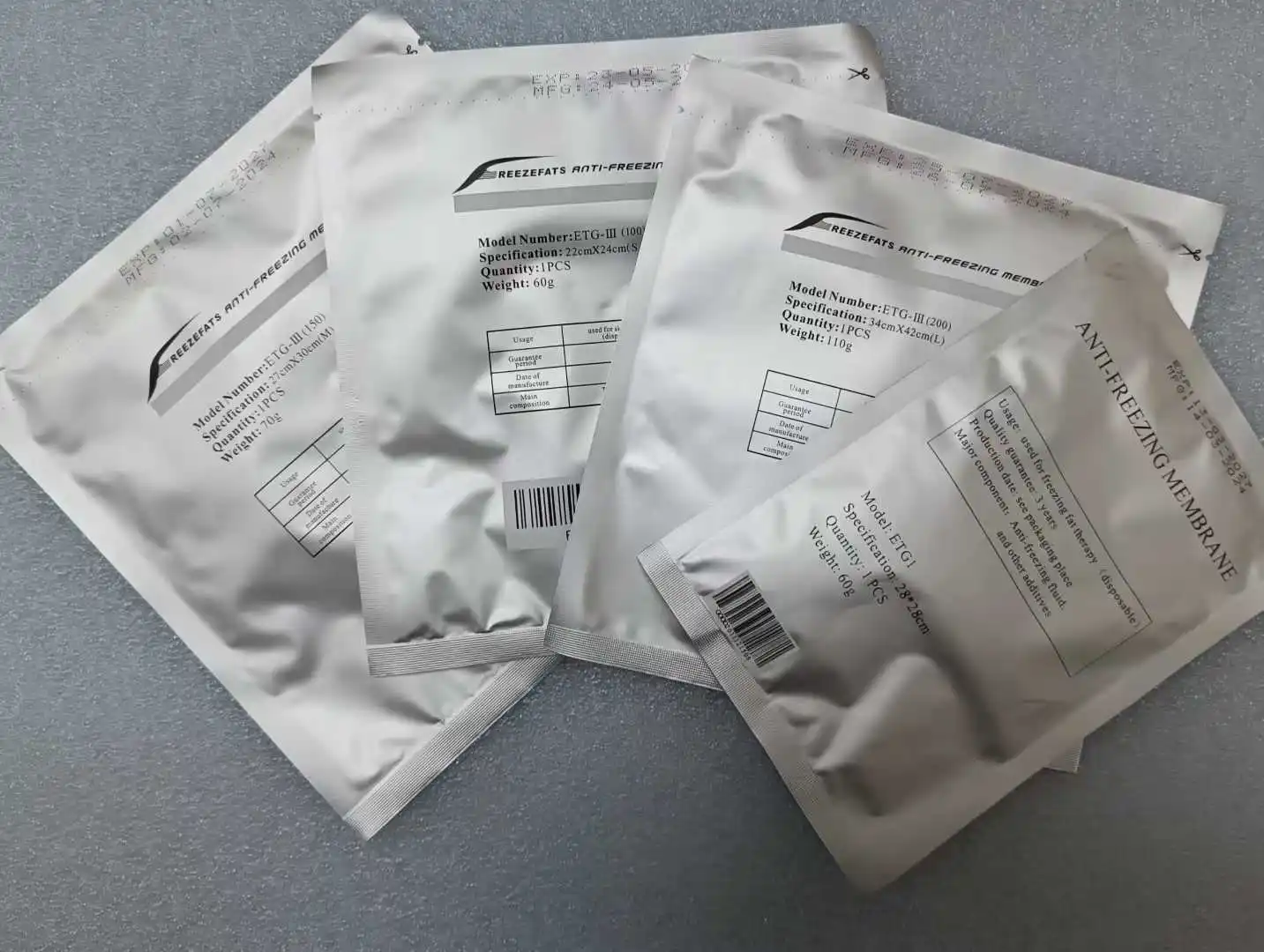 

30PCS Anti-freeze Membrane Cryolipolysis Slimming Treatment