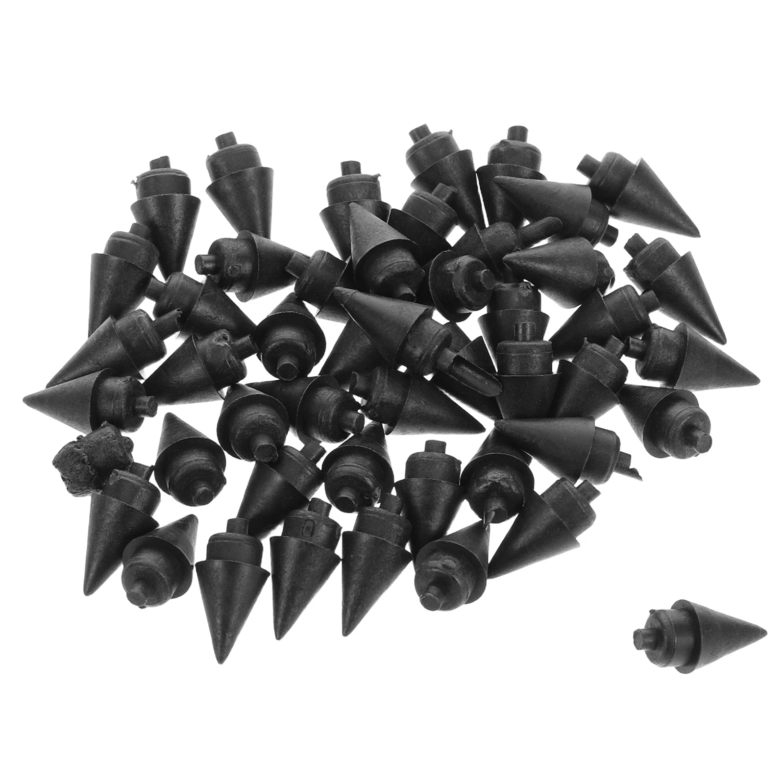 

48pcs Motorcycle Tire Repair Lead Black Plastic Spikes Durable Reliable Kits for Tires Puncture Plug Tools Strings Universal