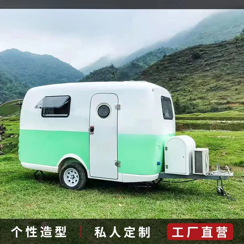 Customized Camping RV Network Red Homestay Hotel Outdoor Accommodation Parent Child Resort Park Scenic Area