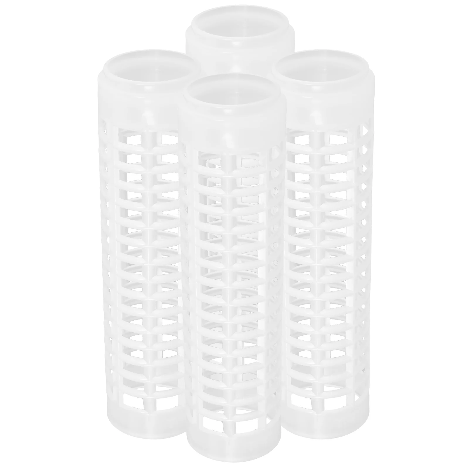 

4 Pcs Plastic Moss Pole Support for Climbing Plants Indoor Small Sticks Durable Practical Growing Season Extension
