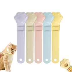 Cat Strip Squeeze Cat Strip Feeder Cat Strip Happy Spoon Cat Wet Treat Squeeze Treat Spoon Dispense Spoon Pet Spoons Cat Feeder