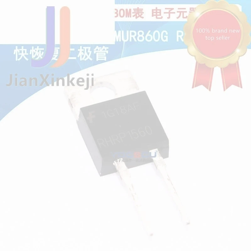 20pcs 100% orginal new RHRP1560 fast recovery diode MUR840G MUR860G 15A 600V TO-220-2 straight plug in stock