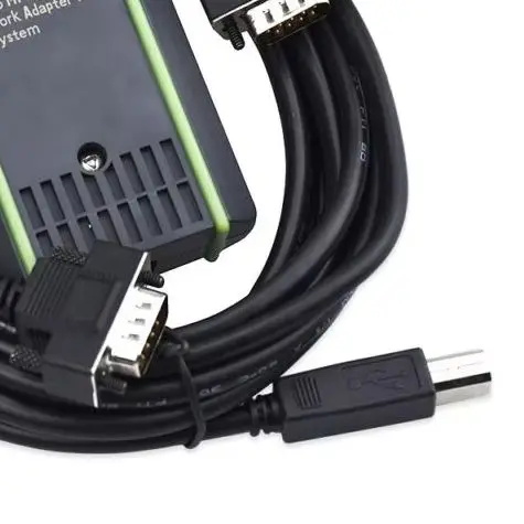 Isolated USB PLC Programming Cable Optocoupler Protection Anti-interference MPI PPI Communication Cable With PTC Fuse 3/5m