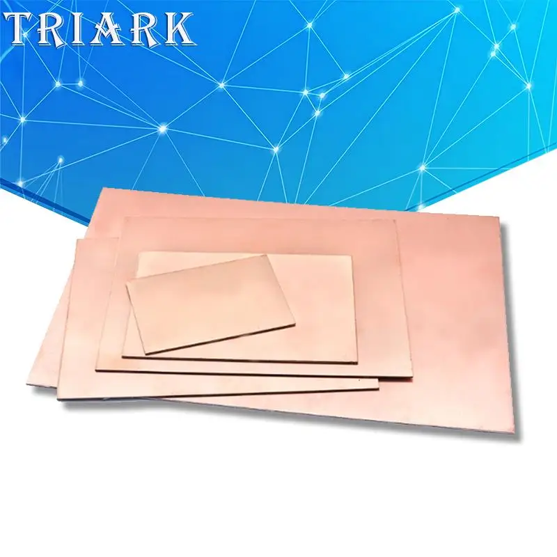 2-10PCS/LOT FR4 PCB 5x7 7x10 10x15 15x20 20x30cm single sided / two sided Copper Clad plate DIY PCB Kit Laminate Circuit Board