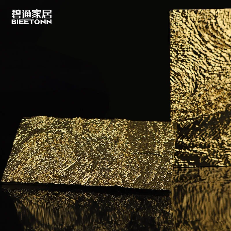 Van Gogh Starry Moon Night Embossed Cabinet Door Handle French Medieval Gold Wardrobe Cabinet Door Small Handle