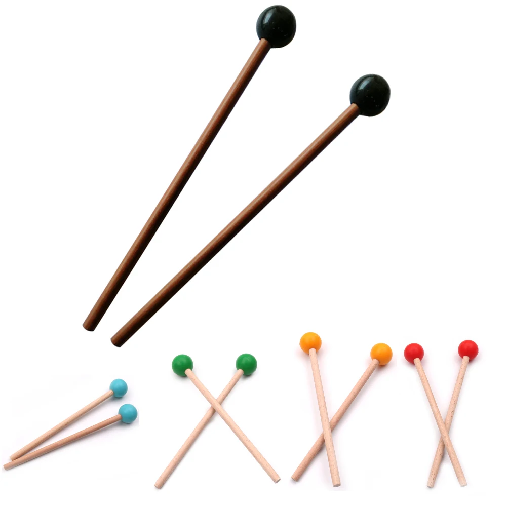 21cm Length 1 Pair Tongue Drum Drumsticks Professional Mallet for Xylophone Marimba Percussion Musical Instruments