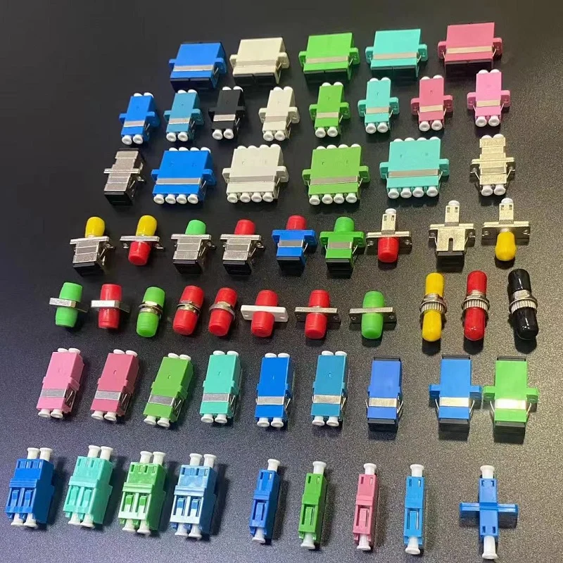 محول الألياف البصرية Sc apc upc ، موصل بسيط أحادي الوضع ، موصل الألياف البصرية ، 10/25/50