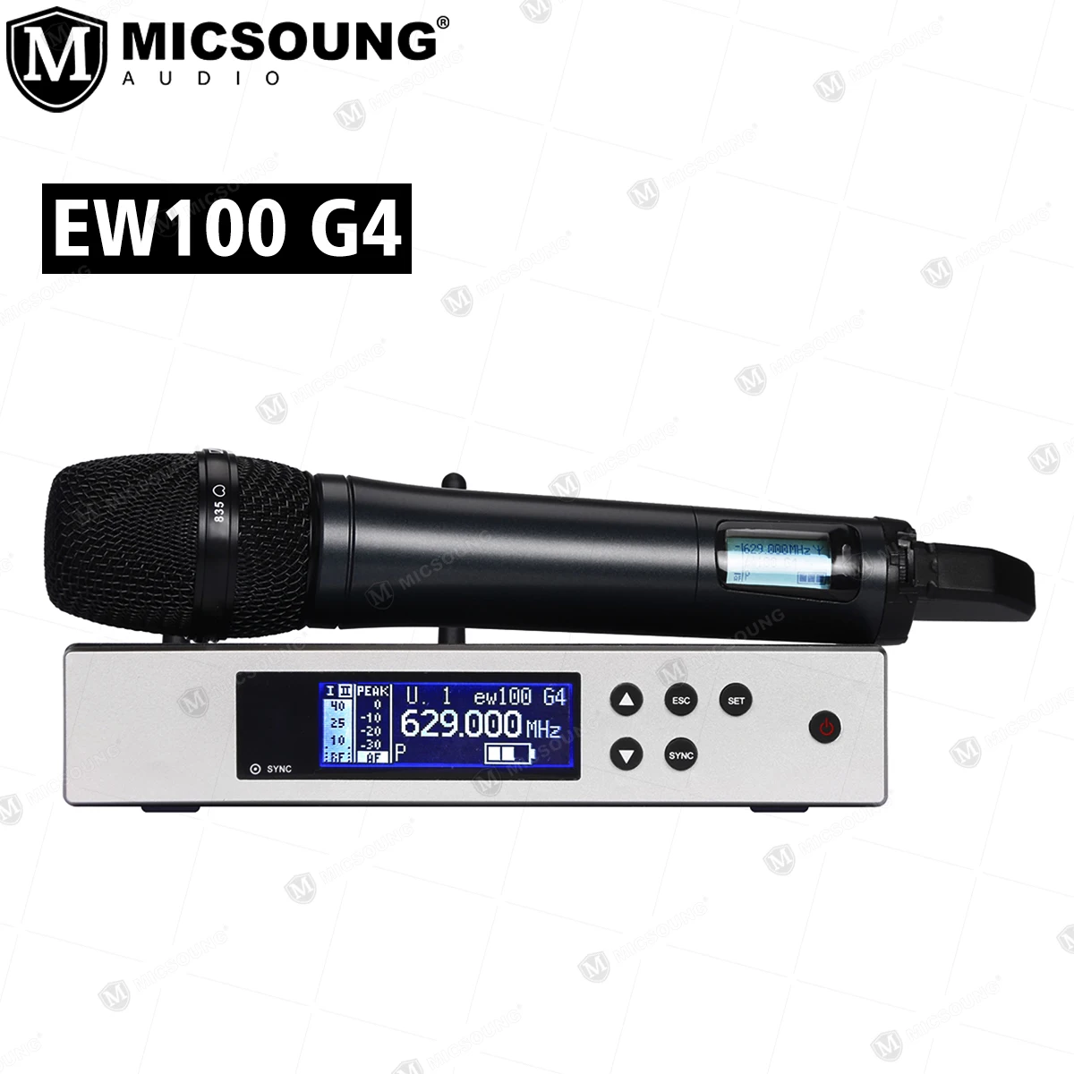 EW 100 G4-835-S-C Versatile Wireless Dynamic Cardioid Microphone System Singing Karaoke Speech