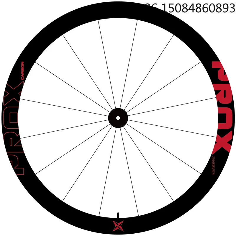 

700c Carbon Spoke Disc Wheels, lightweight full carbon fiber rim design, high-performance road bike disc brake wheel set