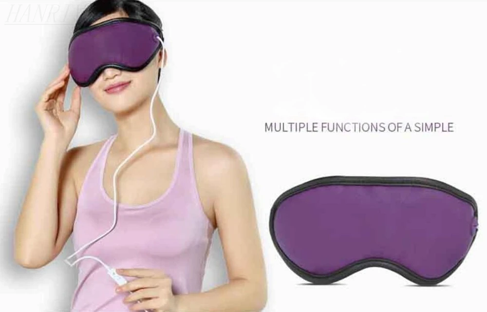 Oogmassageapparaat kang fu de USB-warmte stoompatch schaduw koolstofvezel verwarming elektrisch ooginstrument