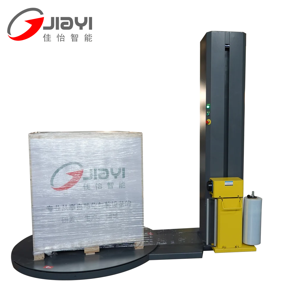 

Automatic China Supplier Pallet Packaging Machine Stretch Film Wrapping Wrap Wrapper Machine