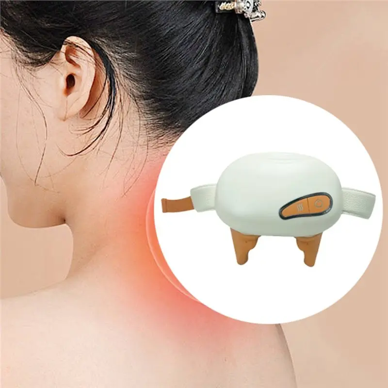 Elektrisches Knetmassagekissen mit Wärme für Nacken, Schulter, zur Linderung von Nacken, Taille, Beinen und Körper