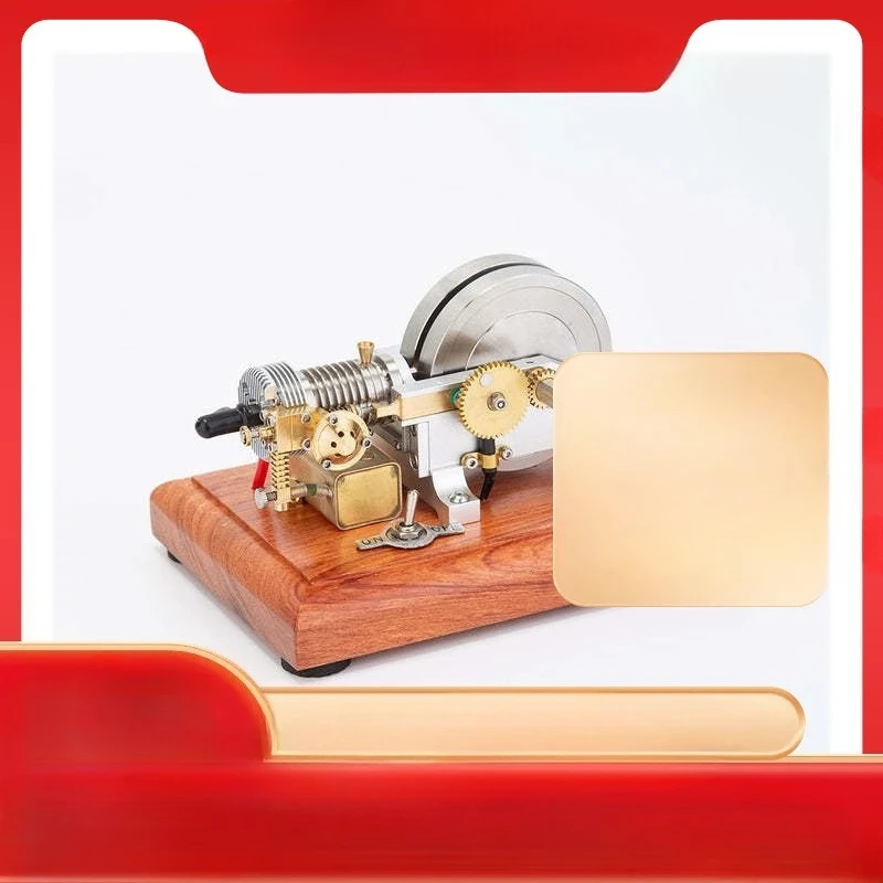 M96 Mini Horizontal Air-cooled Single Cylinder 4-Stroke Gas Engine Model