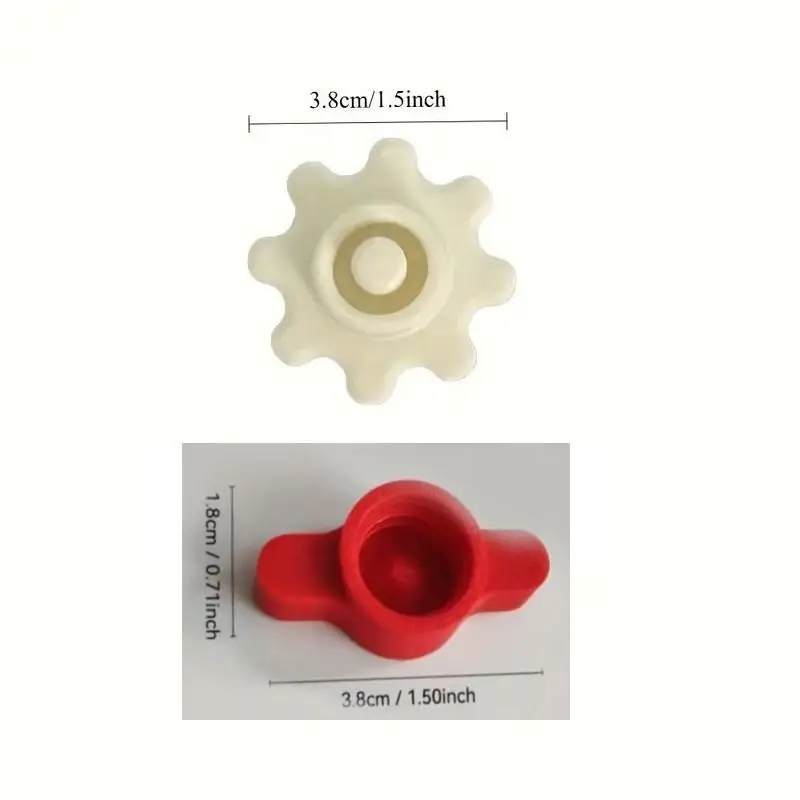 10PCS Orange Glass Glue Caps - Durable Plastic Sealing Caps For Standard Glue Bottles, Portable Decoration Tools