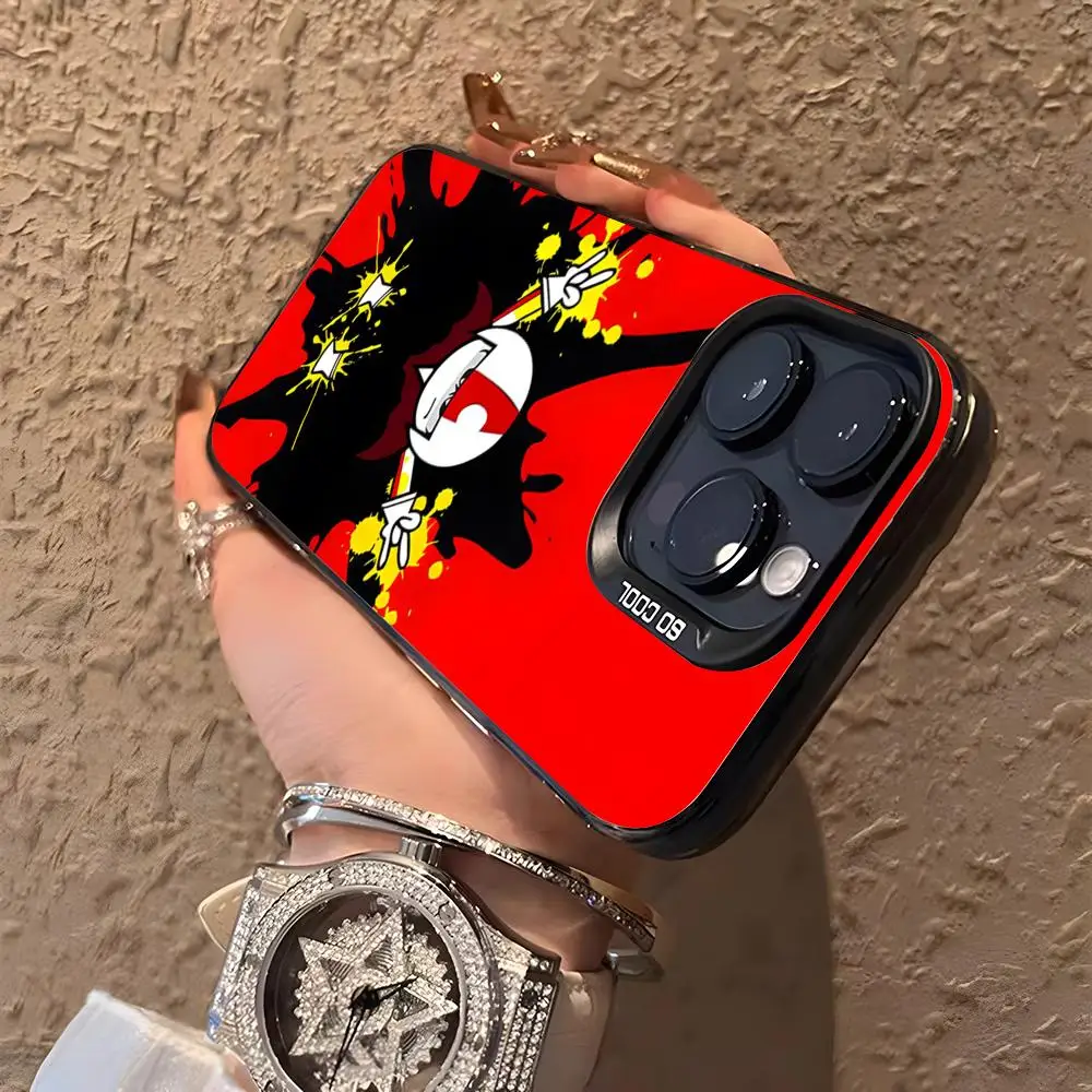 Funda de Teléfono con Diseño de Dibujos Animados de Kick Buttowski para iPhone 15 Pro Max, 14 Pro, 16 Pro Max, 13, 11, 12 Mini, Xs, X, Xr, 7, 8 Plus, Se, Color Plateado