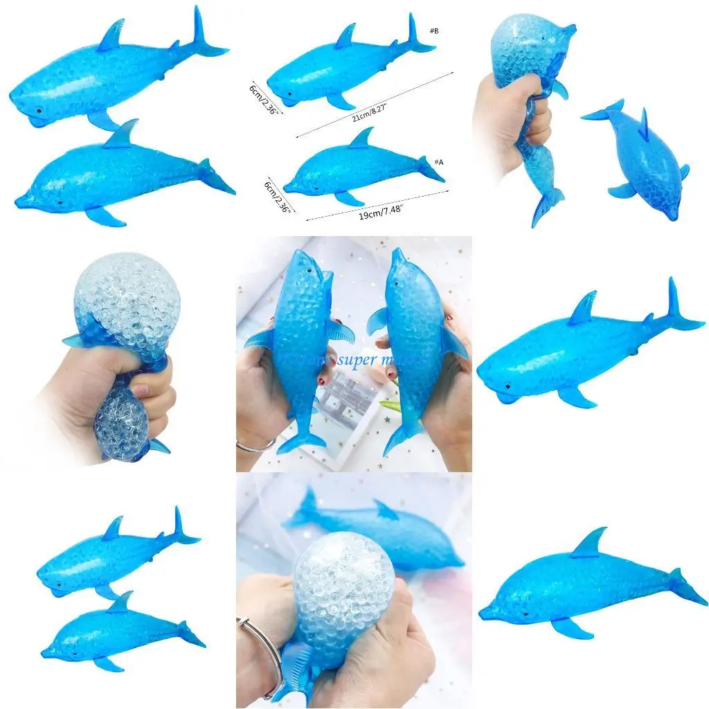 

090B Balls Stress Relief Squeeze Animals Balls Relieve Pressure Fun Plastic Christmas Gifts for Children