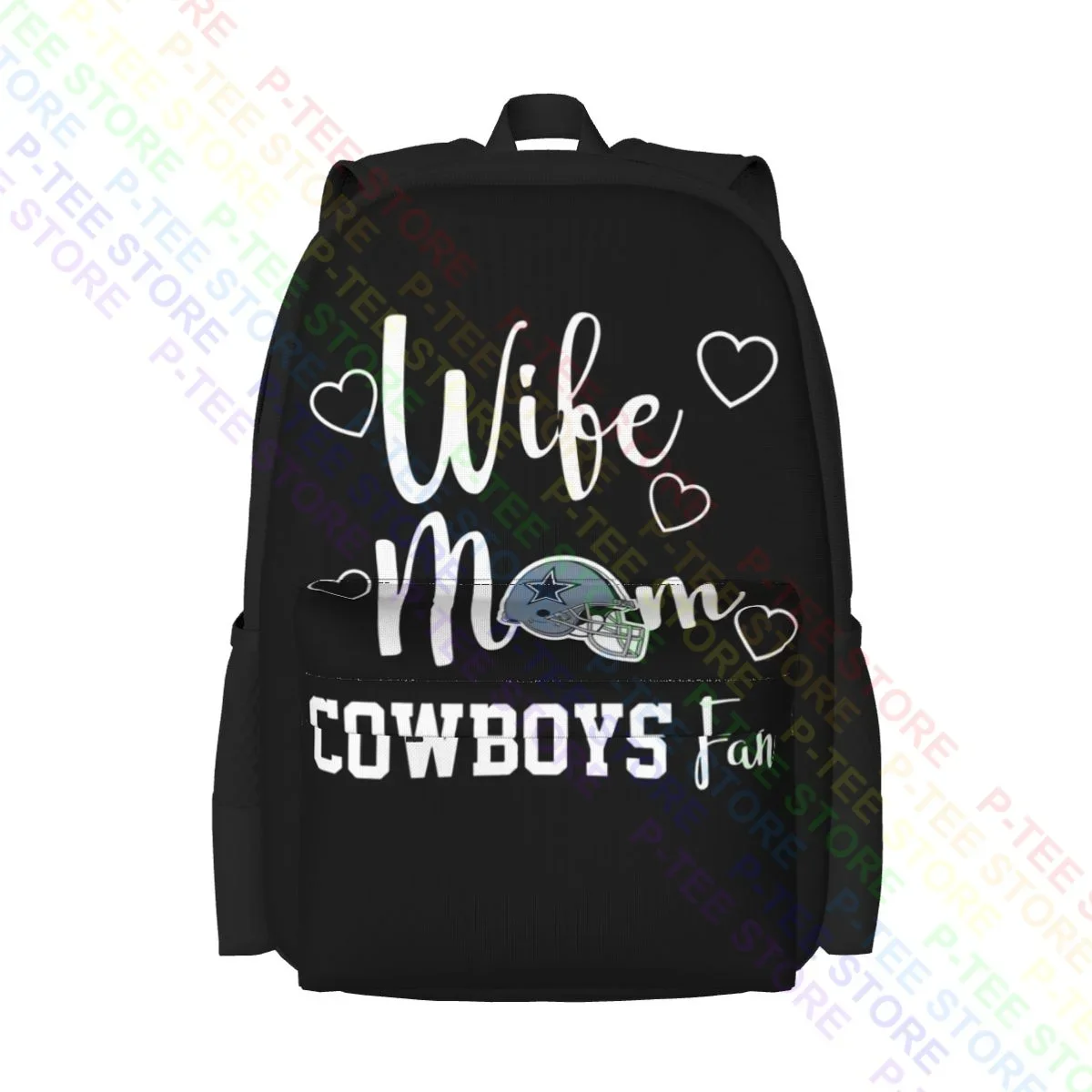 Cowboy Fan Football Dallas Large Capacity Backpack Travel Backpack Gym Tote Bag Outdoor Running