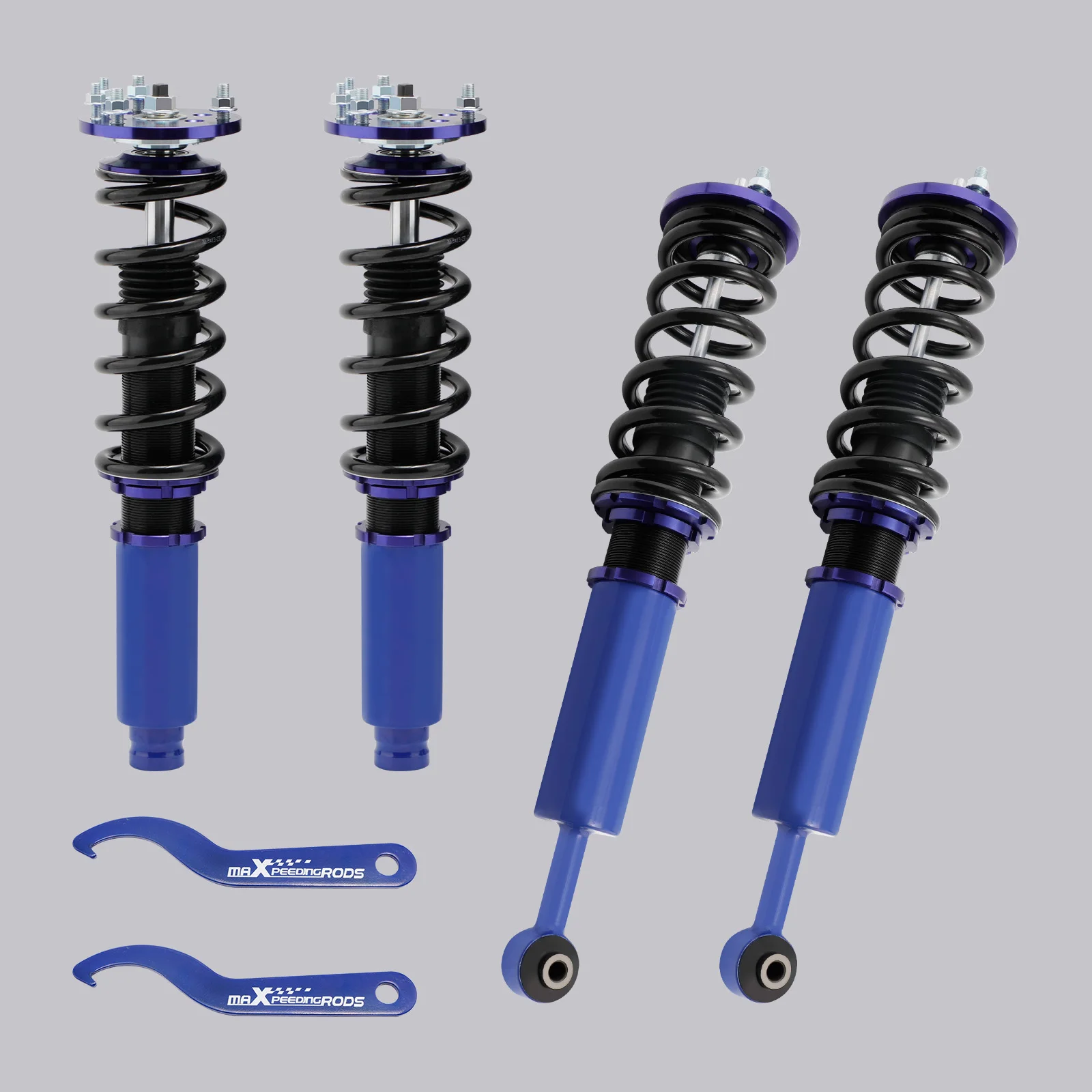 Coilovers Coilover Suspension Struts Kit for Honda Accord 2004-2008 Adjustable Shock Absorber Spring Suspension