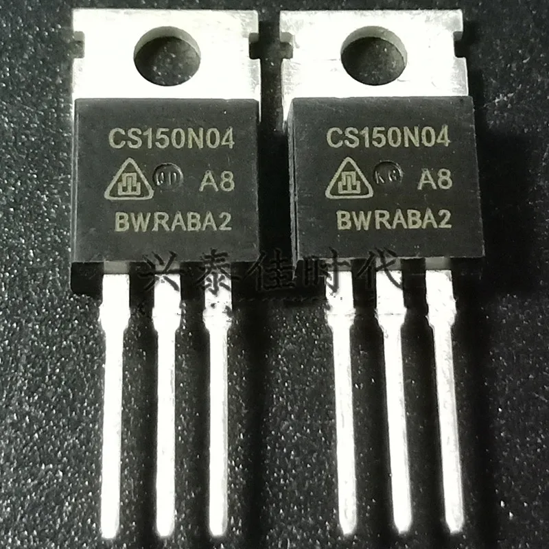 10 PCS CS150N04A8W CS150N04 150A 40V ＆ CS150N03 150A30V 150A 30V ＆ CS4145 CS4145A8H 60V 80A TO220 MOSFET