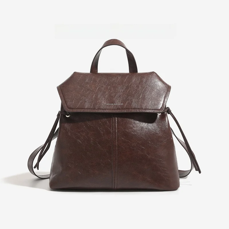 ciatnelkhloe2026-retro-genuine-leather-women's-backpack-large-capacity-lightweight-travel-bag-american-vintage-style-waterproof