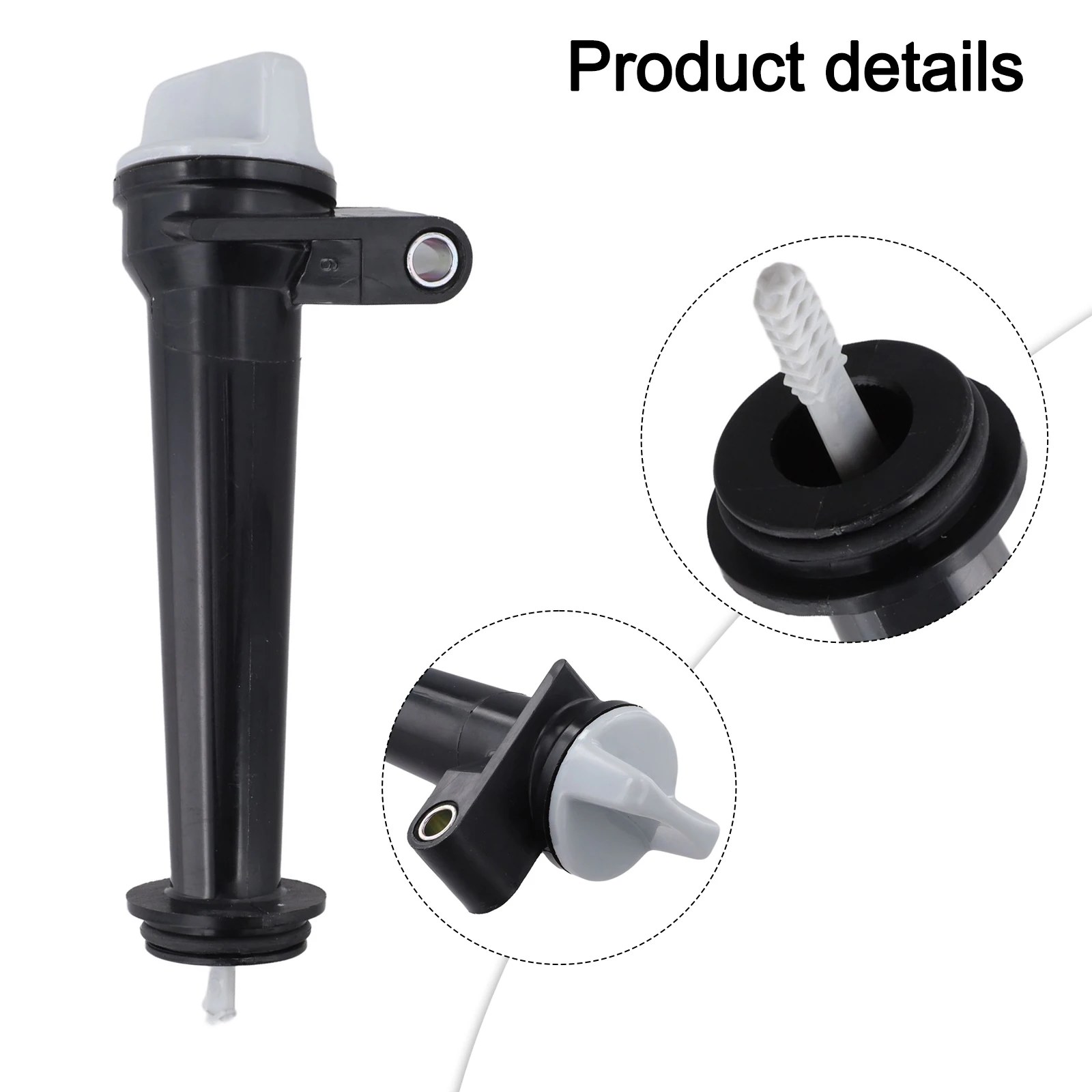 Engine Oil Dipstick and Oil Filler for GXV120 For GXV140 For GXV160 Models 15620ZE6810 Replacement Part for Engine Maintenance
