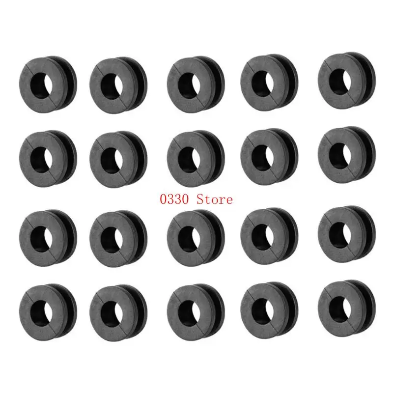 حلقات مطاطية الدراجات النارية الترباس تهدئة Cowling المخزن المؤقت وسادة تخفيف ضغط الغسالة.