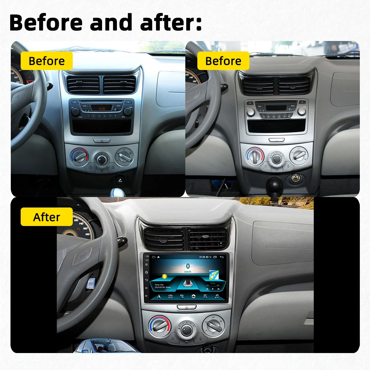2Din Car Android GPS Navigation For Chevrolet Sail 2009-2013 Android Auto Multimedia Video Player Stereo Radio WIFI BT5.0 4G