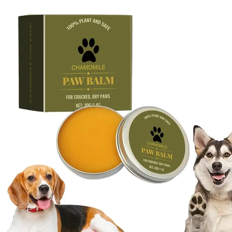 Paw Rescue Balm Paw Moisturizer For Cracked Paws 30g Dogs Paw Protectors Paw Pad Lotion Licksafe Moisturizing For Dog Feet &