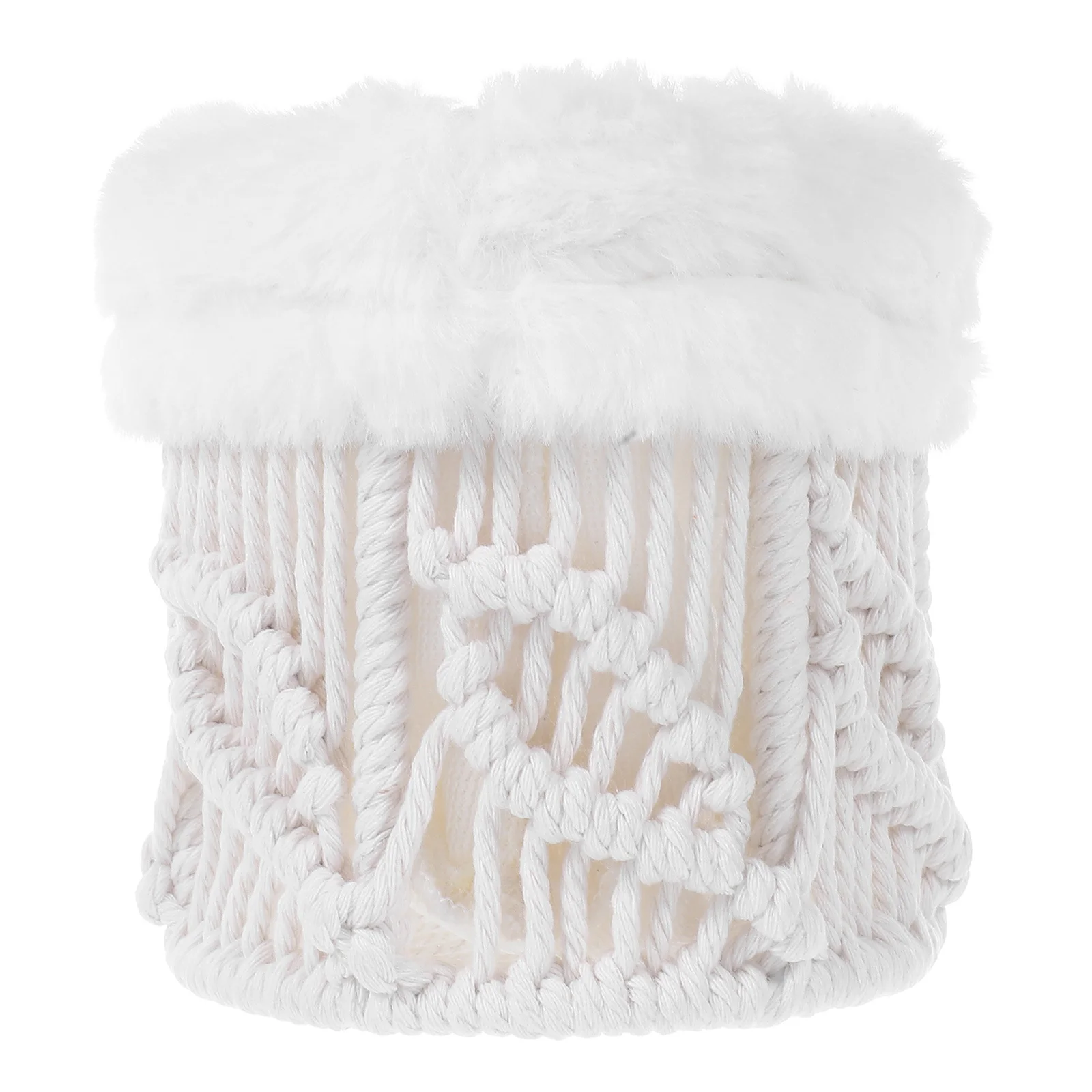 

Boho Cotton Rope Glasses Holder Stand Eyeglass Organizer Box Creative Desktop Storage for Home Office Nightstand Sunglasses