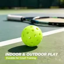 Factory Direct Supply Rotational Molding Pickleball, Competition Grade Outdoor Professional Pickleballs, In Stock Wholesale