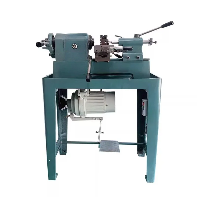 Small instrument lathe, hand pendulum precision table, professional chamfer punching integrated