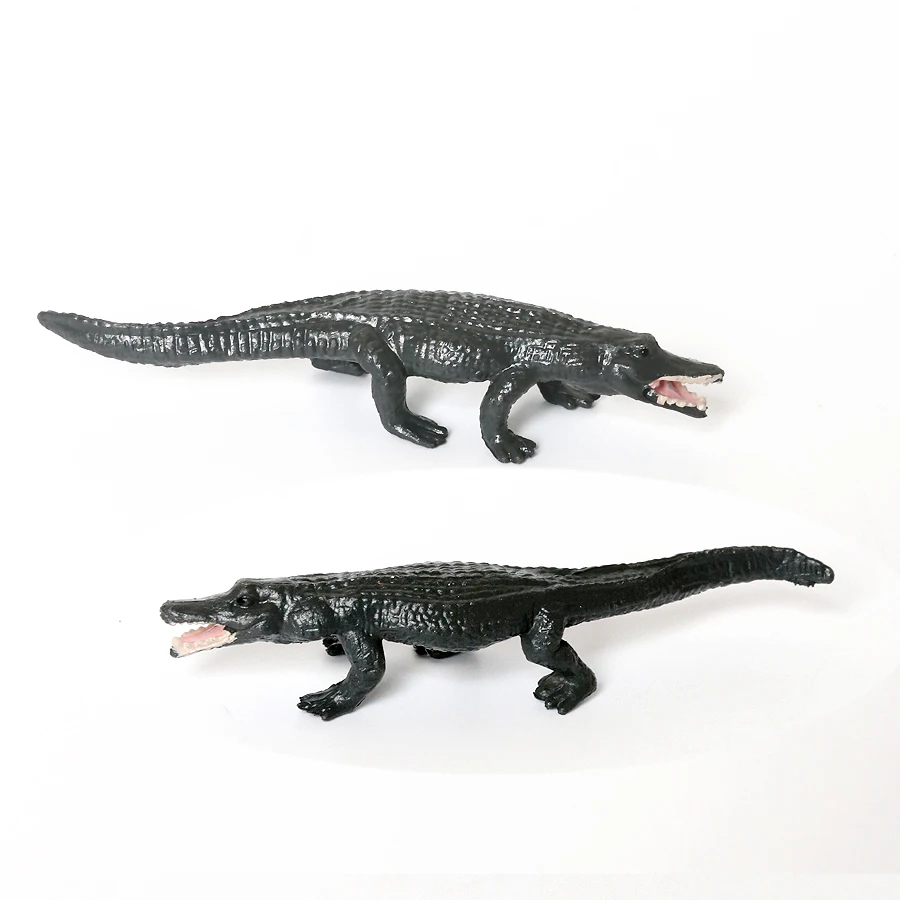 Mini juego de simulación de reptiles salvajes, figura de acción de serpiente, Rana, Cocodrilo, Colección, juguetes educativos divertidos para niños, regalos