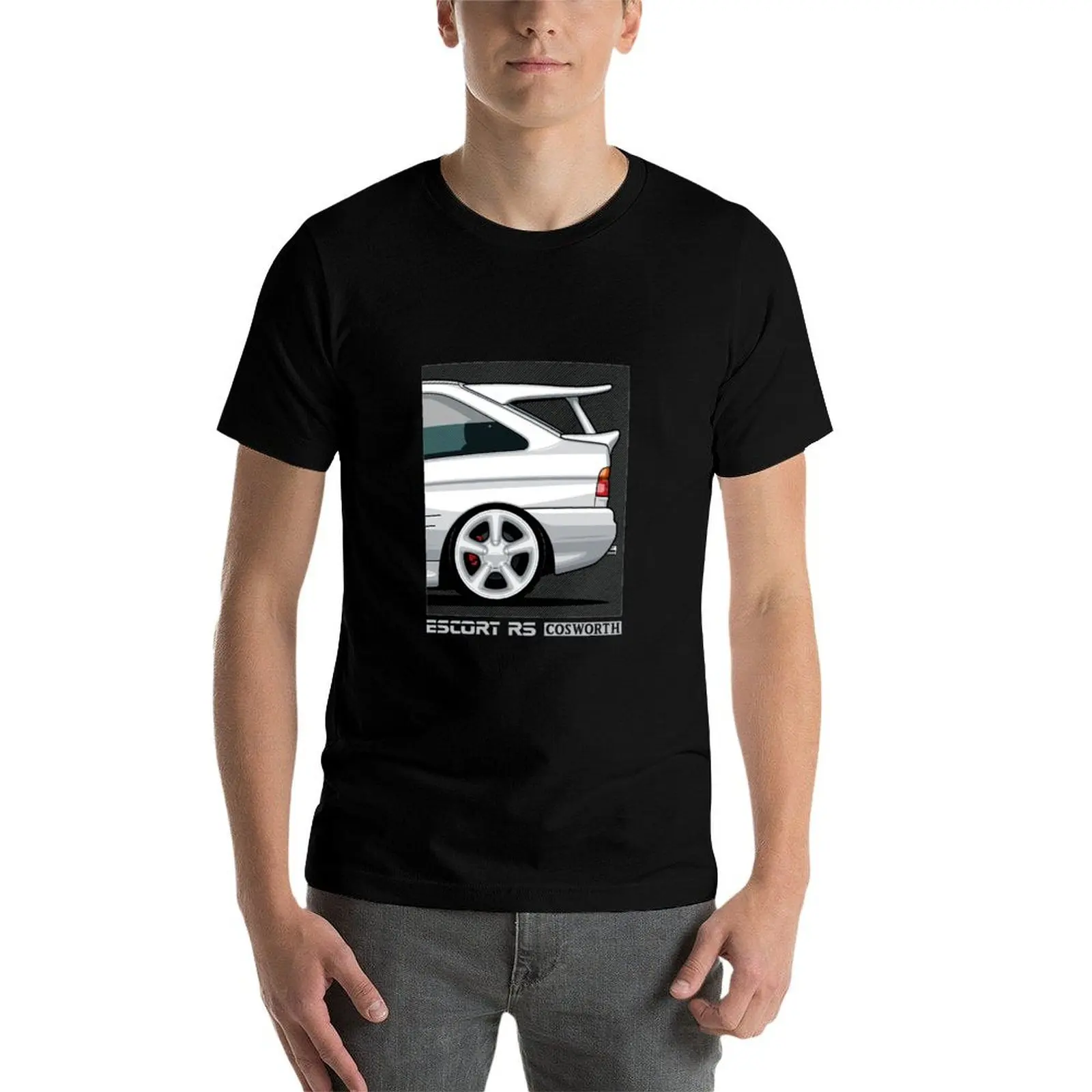 Ford Escort RS Cosworth (2/3) T-Shirt kawaii clothes oversized graphic tee mens graphic t-shirts anime