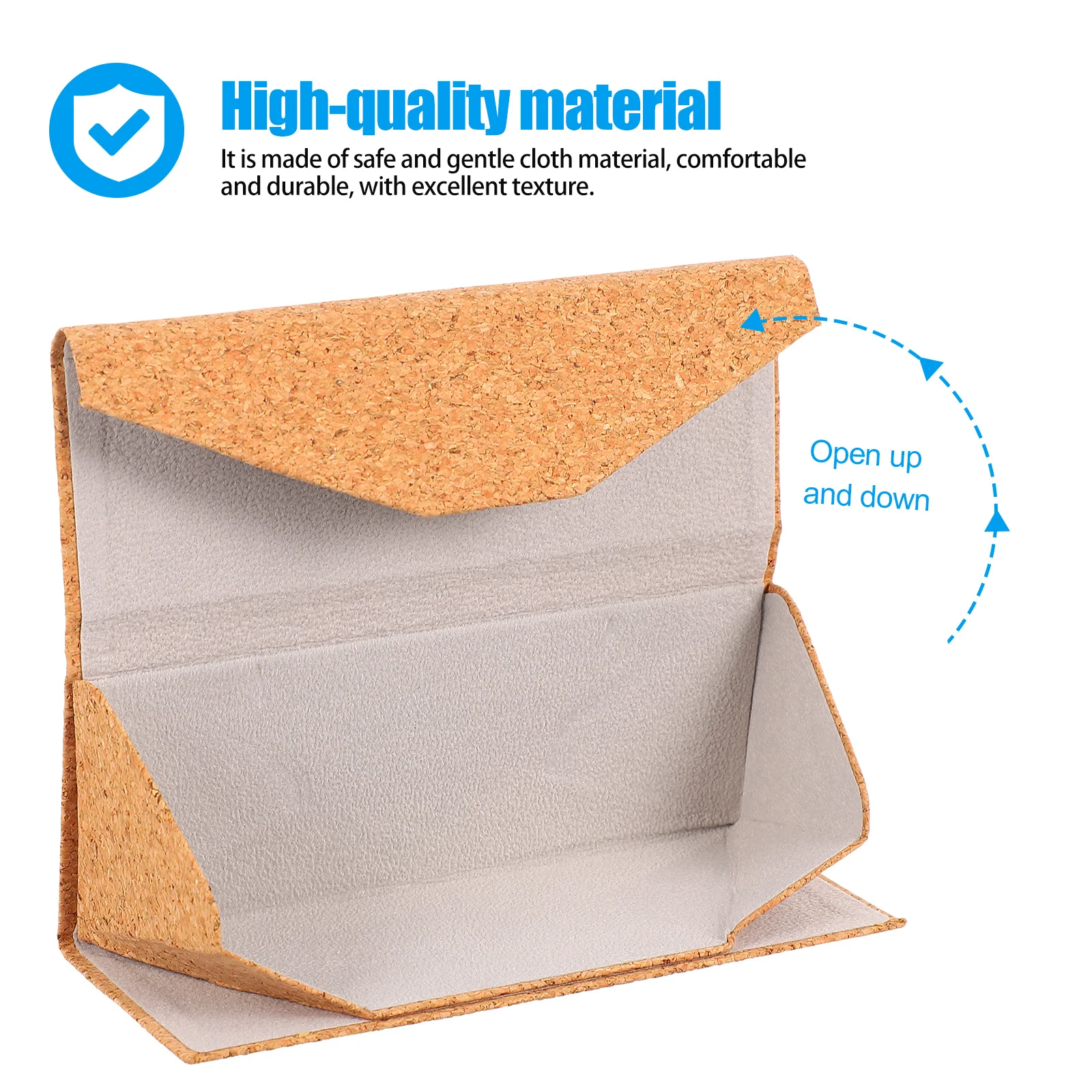 

1Pcs Portable Triangle Glasses Case Flocking Hard-Shell Eyeglass Box Sunglasses Storage Protector Scratch Resistant