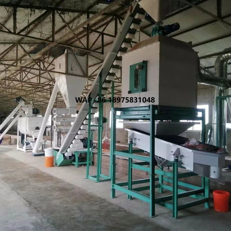 High Quality 2-3t/h Livestock Feed Production Machine for Chicken and Duck Cattle Sheep Goat