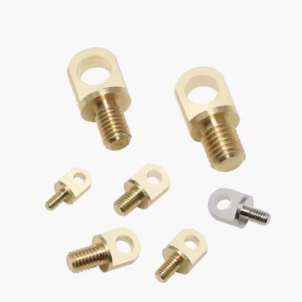 5-20PCS pianta luce Drone anello di sospensione colonna di rame anello di sollevamento in rame vite per l'orecchio accessori Hardware per funi metalliche in acciaio.