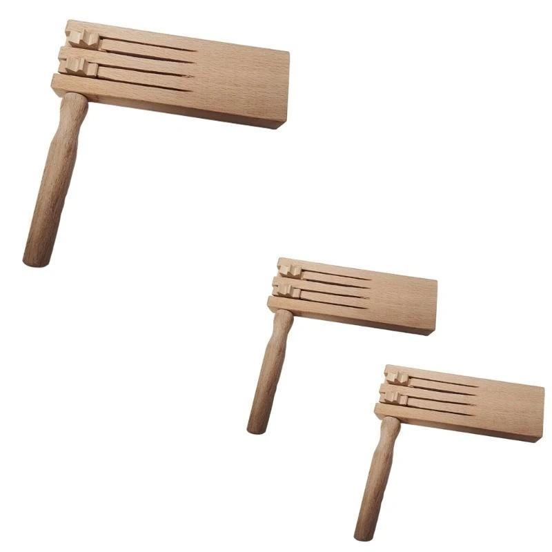 Caja resonancia, juguete educativo para niños, castañuelas madera, juguete mexicano, Matraca, percusión para niños,