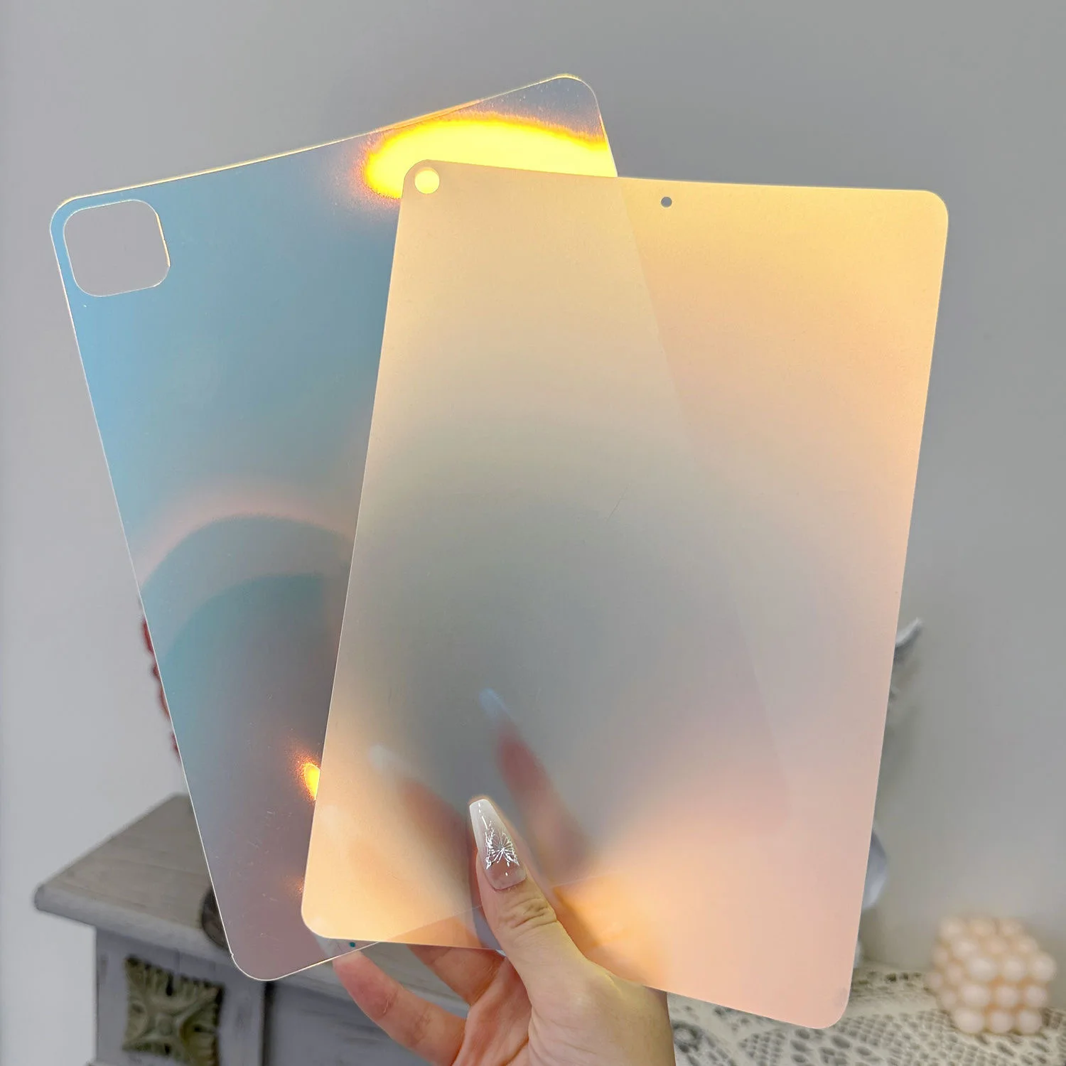 Suitable for iPad back film, illusion flat back film lining dazzling