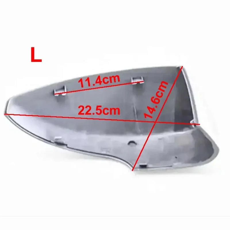 For Ford Kuga Ecosport 2013-2019 Replace Outer Rearview Mirrors Cover Side Rear View Mirror Shell Housing Color Painted