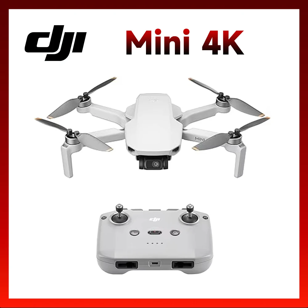 DJI Mini 4K Drone with 4K UHD Camera Under 249g 3-Axis Gimbal Stabilization 10km Video Transmission Brand New