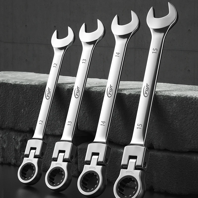 Ключ с храповым механизмом Быстрый ключ Ключ с регулируемой головкой Ручной ключ с храповым механизмом с пупсой