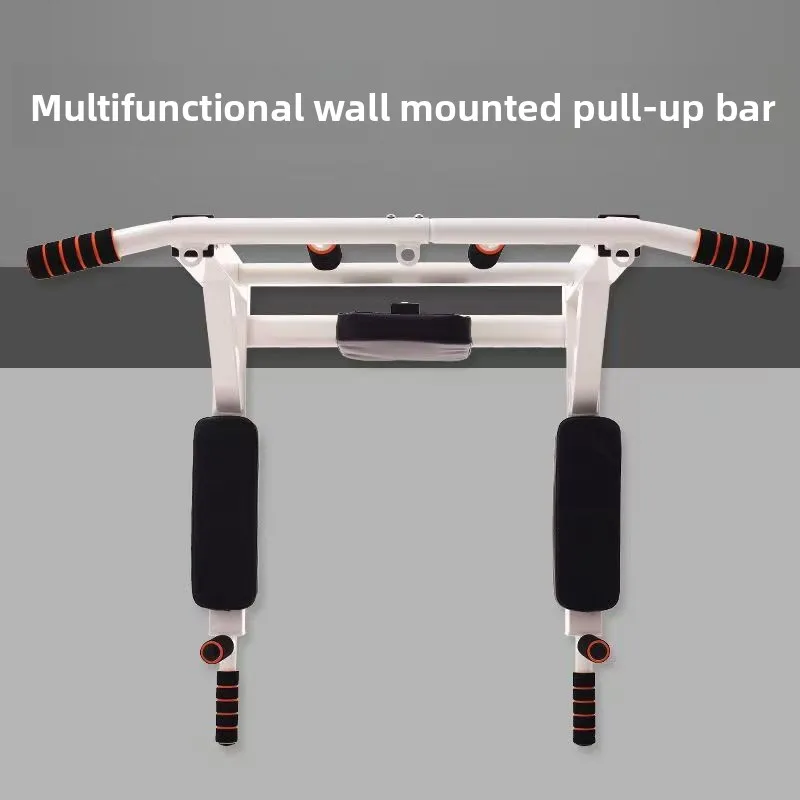 Pull Up Device Wall Perforation Horizontal Bar Household Indoor Wall Single  Household Fixed Single Pole Fitness Equipment