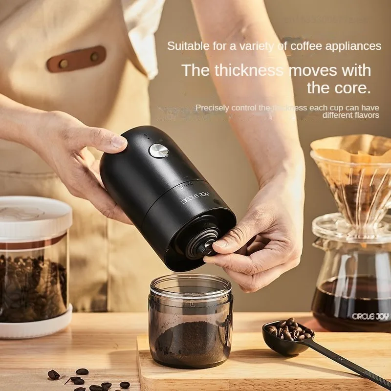 Youpin круглая JOY кофемолка полностью автоматическая специальная электрическая кофемолка долгая выносливость низкий децибел портативный беспроводной