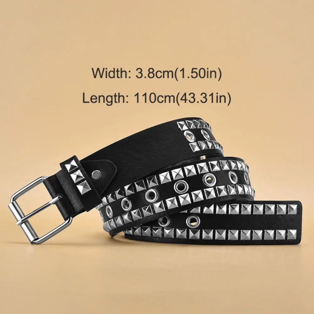 أزياء المرأة دبوس مشبك برشام حزام تصميم فاخر ريترو الأعمال حزام الخصر عارضة فاسق زنار يقترن مع التنانير الجينز #6