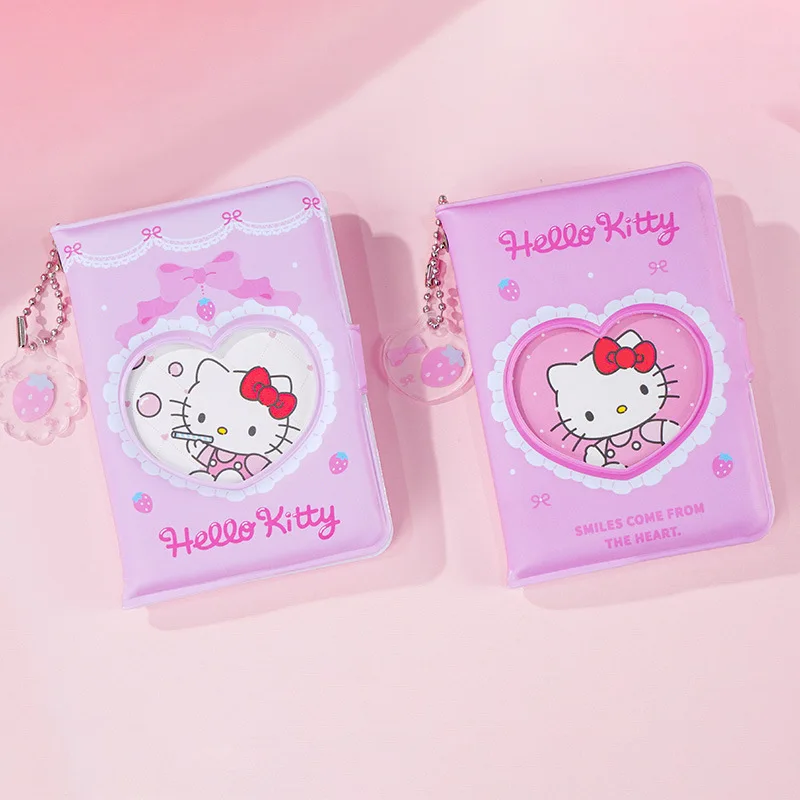 

New model Hello Kitty Notebooks Cartoon Hello Kitty Student Portable Pocket Planner Campus Stationery Supplies Girls Gifts