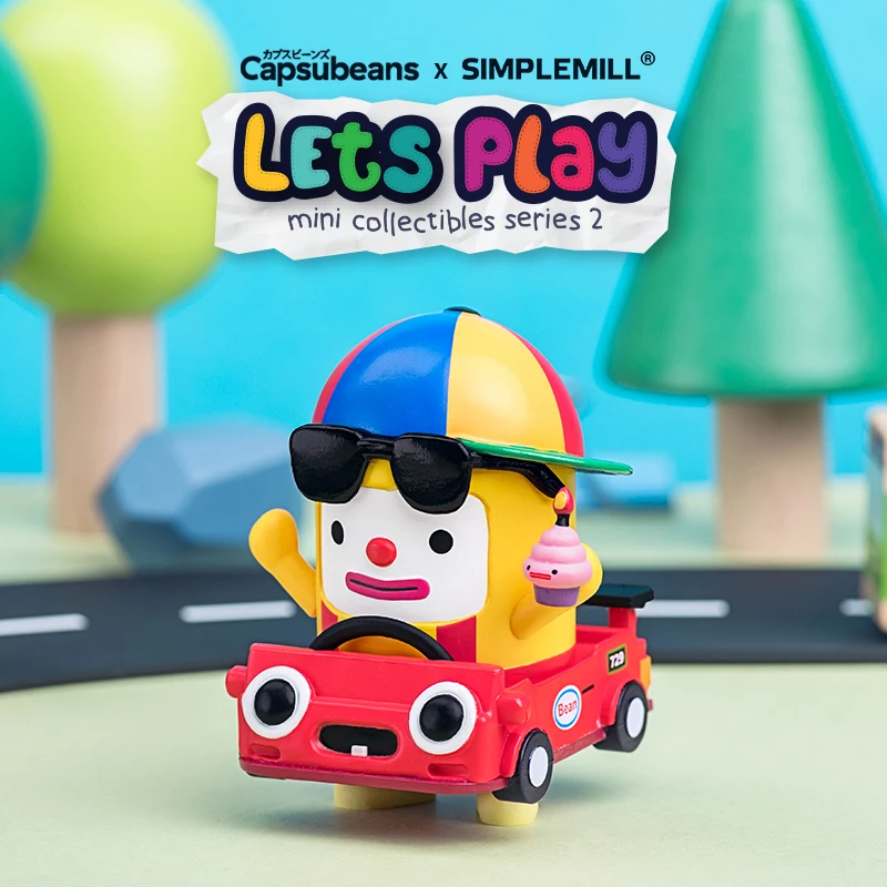 

Capsubeans twisted egg Doudou play blind box mystery box tide play figure cute doll ornament creative birthday holiday gift