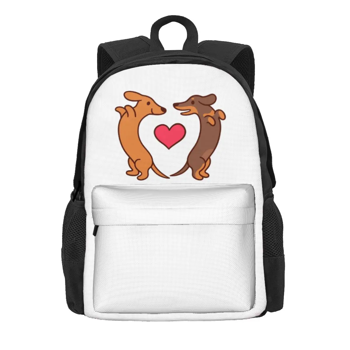 

Dachshund Pattern Art Backpack Daypack Large Capacity Kids BookBag School Bag Shoulder Bags for Men Women