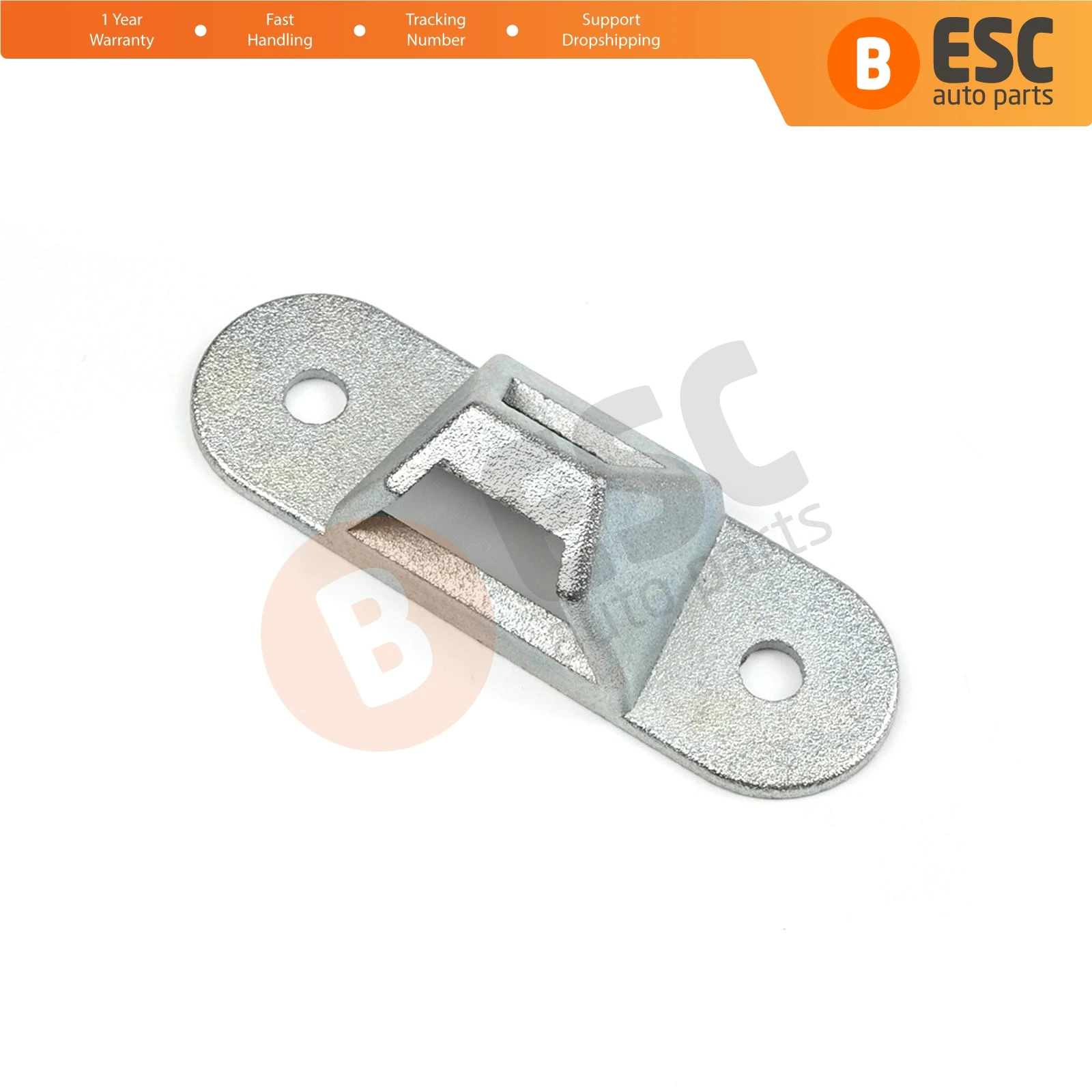 

ESC Auto Parts EDP801 Rear Door Bottom Lock Striker 8724.53, 1303896080 for Fiat Citroen Peugeot Fast Shipment Ship From Turkey