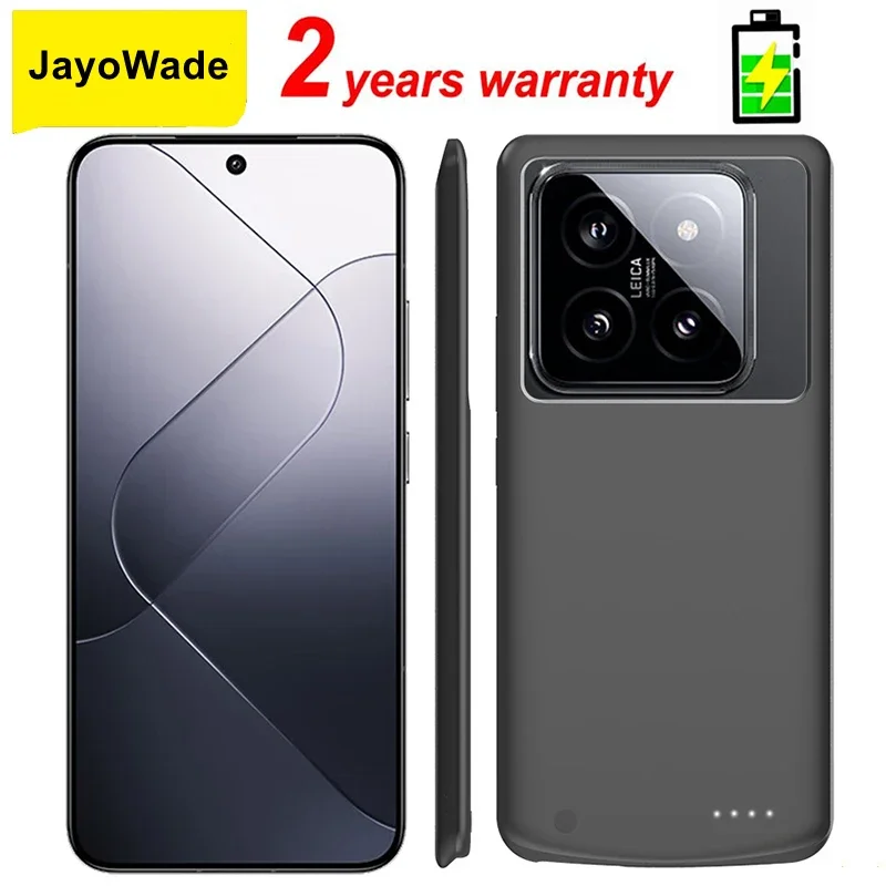 JayoWade 10000Mah Power Case For Xiaomi Mi 14 13 Ultra 12 11 10 Pro CC9 SE Redmi k20 k30 Note 8 Note 7 Pro Mix 3 Battery Case