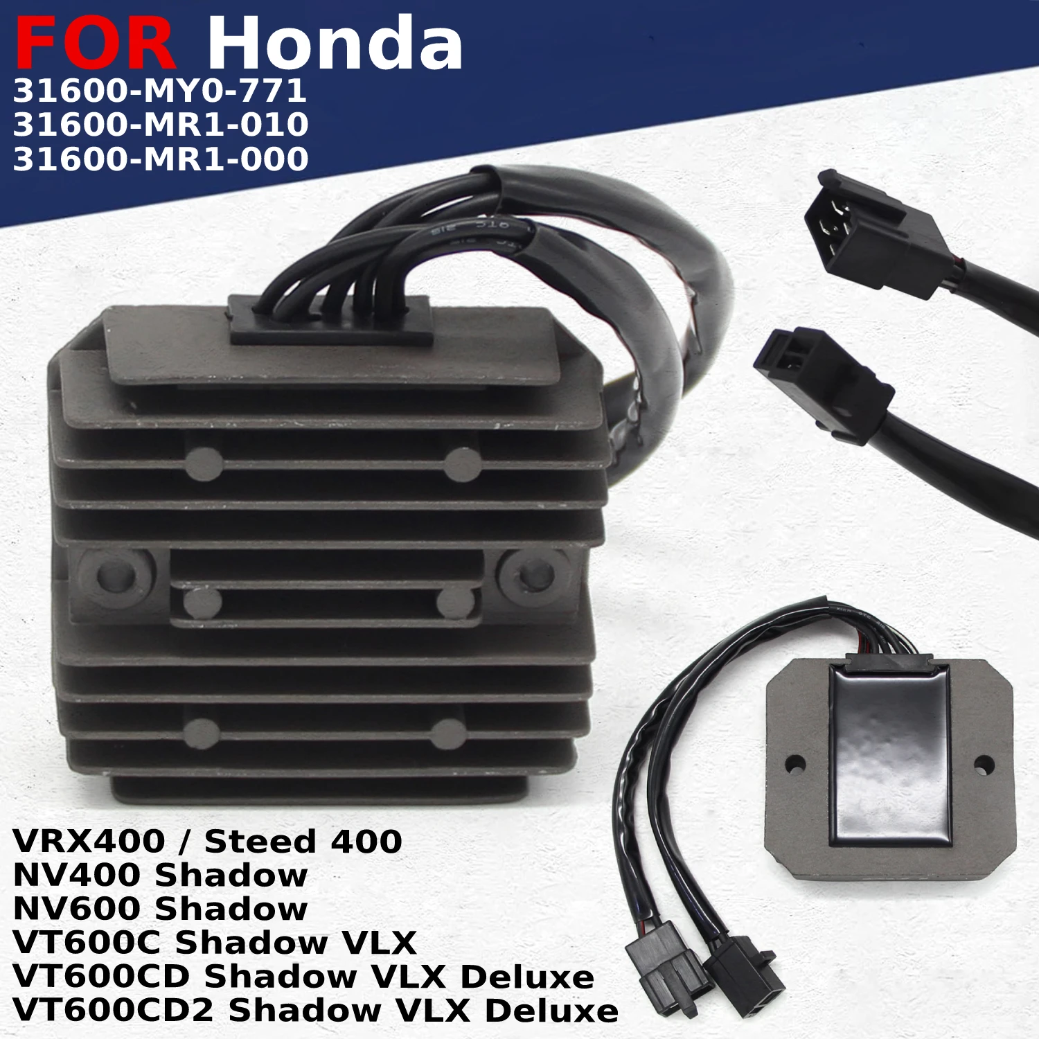 

Voltage Regulator Rectifier For Honda Shadow VLX 600 VT 600 Deluxe Steed 400 CH250 31600-MY0-771 31600-MR1-010 31600-MR1-000